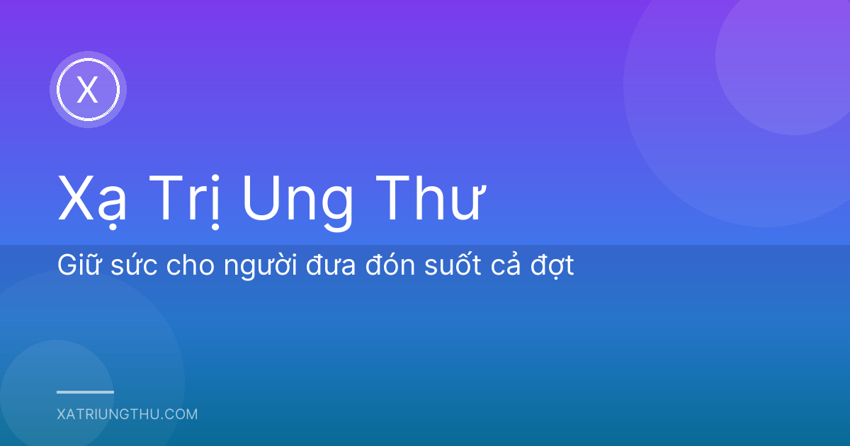 Giữ sức cho người đưa đón suốt cả đợt